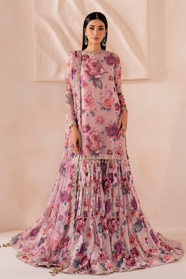 EMBROIDERED CHIFFON UF-708