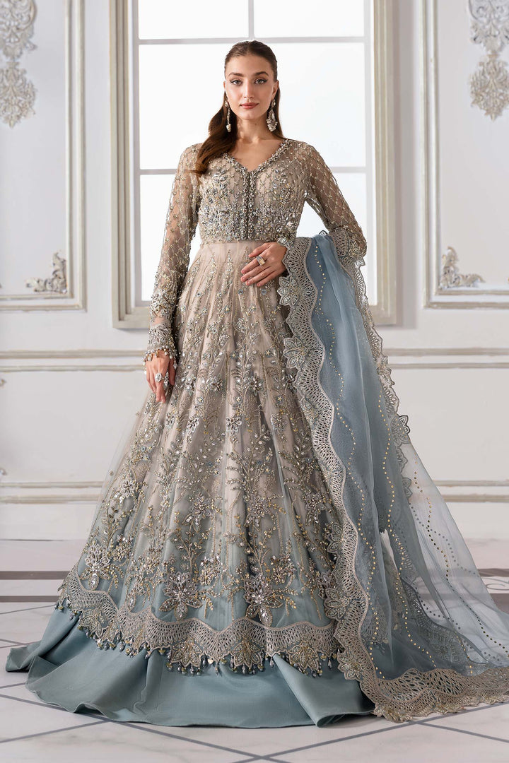 BD-3002-Coffee to Aqua pakistani indian wedding dress mariab bridal party wear eid colection luxury guest clothes cheap ready made salwar kameez free delivery